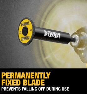 DWAIPCIR for DEWALT Impact Connect Inside PVC Pipe Cutter Diamond Grit Cutting Wheel 1-1/4 to 8 Inch Pipe Cutting Attachment for Impact Driver