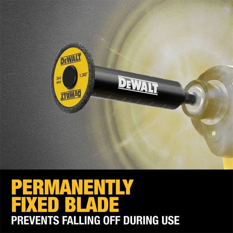 DWAIPCIR for DEWALT Impact Connect Inside PVC Pipe Cutter Diamond Grit Cutting Wheel 1-1/4 to 8 Inch Pipe Cutting Attachment for Impact Driver