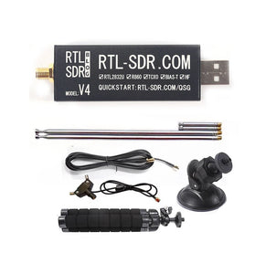 RTL-SDR Blog RTL SDR V4 R828D RTL2832U 1PPM TCXO SMA RTLSDR Software Defined Radio with Multipurpose Dipole Antenna