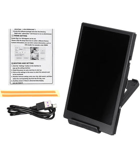 3.5 Inch IPS TYPE-C Secondary Screen CPU GPU RAM HDD Monitoring USB Display Freely AIDA64 for Mini ITX Case Support Raspberry Pi With RGB Breathing Light