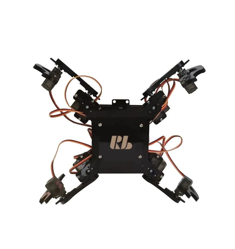 ESP32 QuadBot-TA Quadruped Biomimetic Spider Robot DIY Assembly Robot for Beginner Programming Learning STEAM Education 3DOF