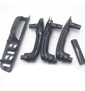 5pcs Interio Door Grab Handle Cover Switch Bezel Set Carbon Fiber Style for VW Jetta Golf Bora MK4