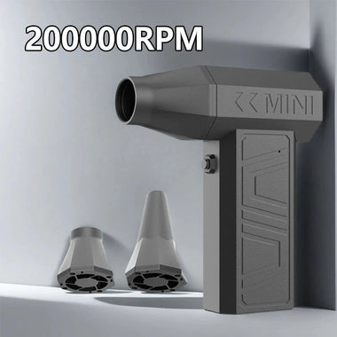 Violent Fan 110,000RPM Peak Powerful Air Blower Vacuum Dust Cleaner Type-C Charging Strong Winds 52m/s MAX Brushless Turbo Blower