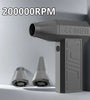 Violent Fan 110,000RPM Peak Powerful Air Blower Vacuum Dust Cleaner Type-C Charging Strong Winds 52m/s MAX Brushless Turbo Blower