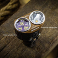 Niwalker ETmini M1 V2S 3000LM 185M Throw EDC Flashlight CW&NW Handheld with Magnetic Tailcap Type-C Rechargeable High CRI LED Pocket Clip Flashlight Power by 18350 Battery Waterproof Torch