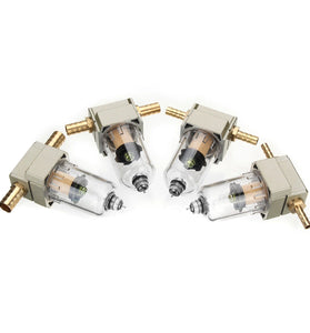 Engine Oil Catch Tank Reservoir Can Filter Out Impurities with 2 Connector Tube Auto Accessories