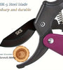 1PCS Stainless Steel Pruning Shears Ambidextrous Design Comfortable Grip Ideal for Arthritic Hands Gardening Tool