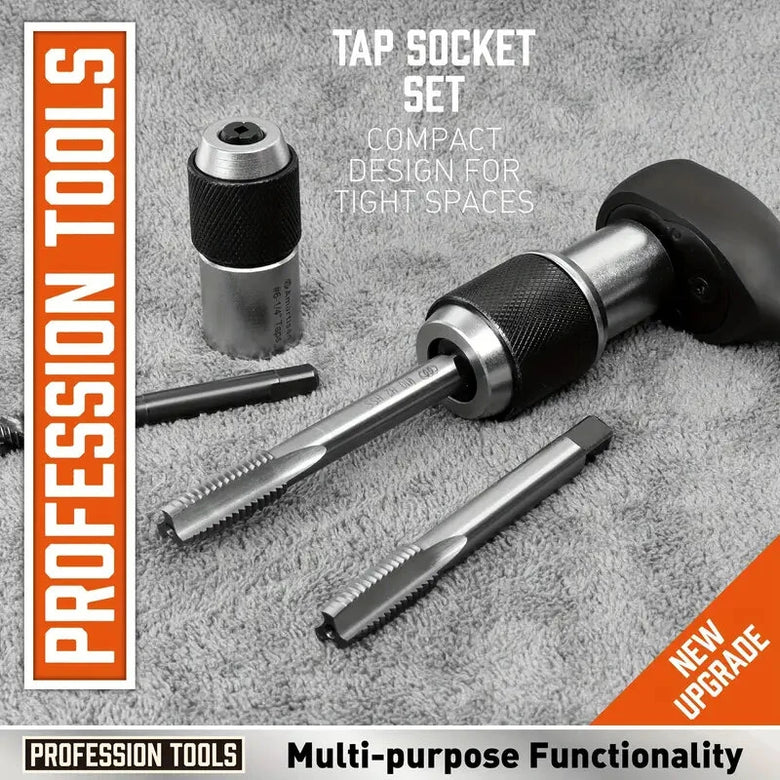 2PCS Adjustable Jaw Tap Set 3/8