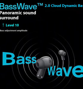 OnePlus Buds Ace2 TWS bluetooth 5.4 Headset Wireless ANC Earphone 12.4mm Large Moving Coil Deep Bass Dual Mic AI Call Noise Cancelling 43H Playback IP55 Waterproof Low Game Delay In-ear Sports Headphones