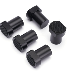 ENJOYWOOD 19/20mm Woodworking Quick Release Bench Dogs Clamp Desktop Tenon with Non-slip Pad Table Limit Block Table Stop