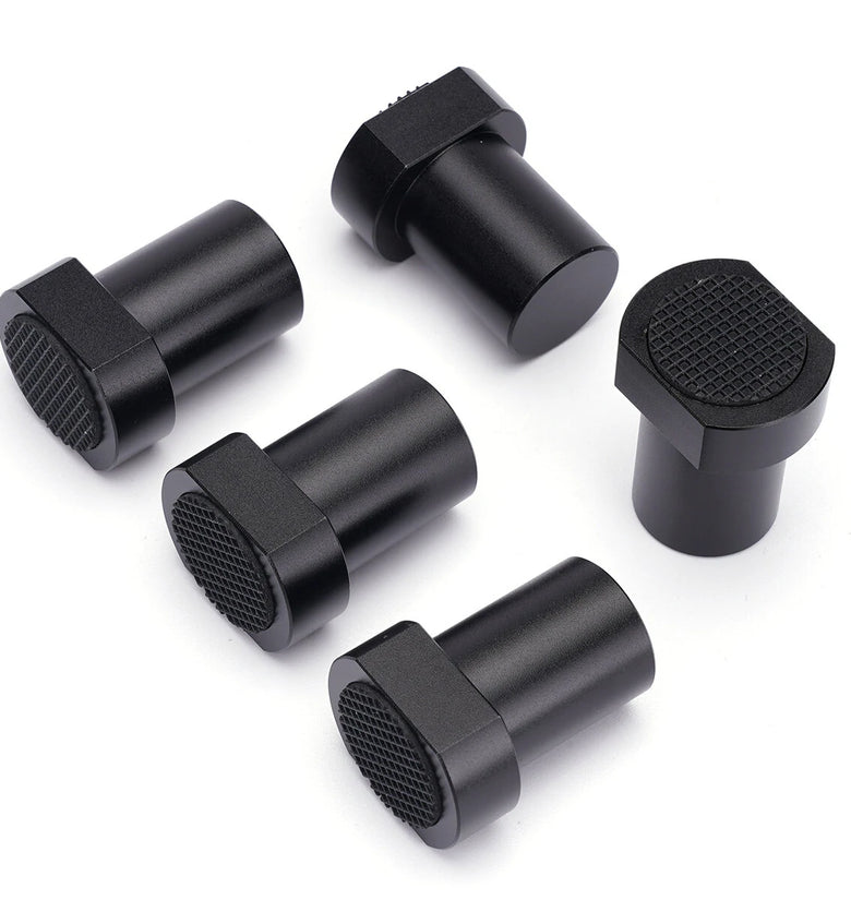 ENJOYWOOD 19/20mm Woodworking Quick Release Bench Dogs Clamp Desktop Tenon with Non-slip Pad Table Limit Block Table Stop