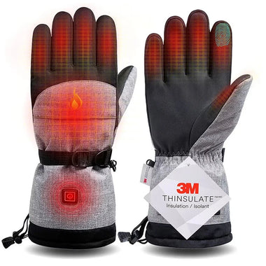 Winter Electric Heated Gloves 3M Cotton Heating Hand Snowboard Cycling Motorcycle Bicycle Ski Outdoor