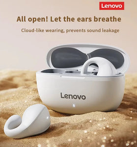 Lenovo TC3403 TWS Earbuds Wireless bluetooth Earphone 13mm Dynamic 3D Surround Sound Call Noise Cancelling Directional Audio 24H Playback Earhooks Sports Headphones