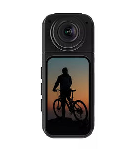 2.7K Body Camera 180 Twist Lens Camera Action Camera Thumb Camera Sports Camera Mini WIFI Sprint Action Moto Pro Cat 1080P Small Motorcycle Riding Video