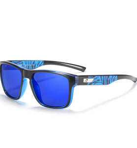 KDEAM Classic Square Frame Polarized Sunglasses UV400 Protection Sport Sun Eyewear for Outdoor Cycling Driving Fishing