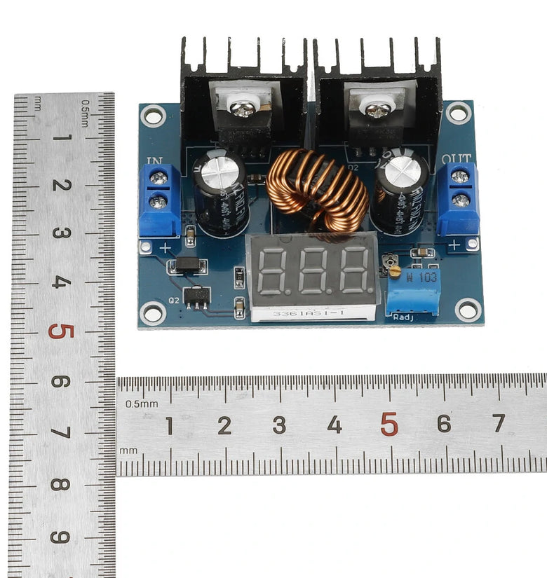 XH-M404 DC 4-40V 8A Voltage Regulator Module Digital PWM Adjustabl DC-DC Step Down Voltage Regulator DC XL4016E1