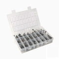 510pcs 24 Values10v/16v/25v/50v (0.1uf~1000uf)Electrolytic Capacitor Assorted Capacitors Assortment Samples Electronic Kits