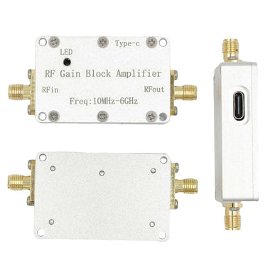LNA 50M-6GHz RF Low Noise Amplifier 20DB 30DB High Gain Pre-LNA Signal Receiver for Drone Radio FM Hackrf One Image