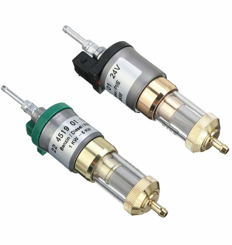 Hcalory 12V 24V Diesel Heater Pump Removable Washable for 1KW-5KW Diesel Air Heater