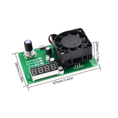 TEC-06 Battery Capacity Tester 16W Electronic Load LED Display with Fan DAC Loop Control for Power Supply Battery Single Version