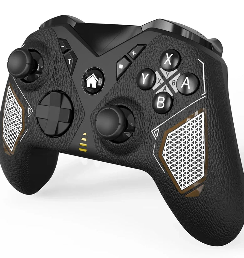 6130 Tri-mode Wireless Gamepad bluetooth Controller Built-in Six-axis Gyro Support 2.4G/Wired/bluetooth Remote RGB  Joystick Gamepad for IOS/Android/PC/TV Steam