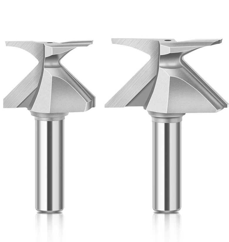 Arc Bending Integrated Knife Router Bit Tungsten Steel 1/2