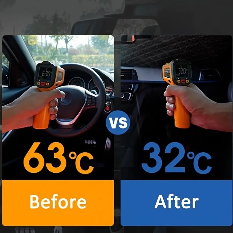 Car Front Windshield Sunshade Umbrella Portable Foldable Design Anti-UV Car Sunshade Windshield Cover for Sedans SUVs Van Trucks