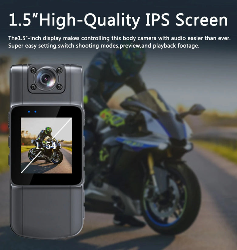 L11 1080P HD Very Small Camera Portable Digital Video Recorder BodyCam Infrared Night Vision Police Cam Small Bike Camcorder