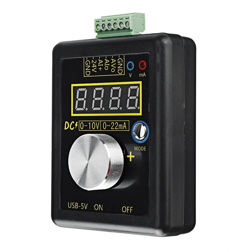 FNIRSI SG002 Digital 4-20mA 0-10V Voltage Signal Generator 0-20mA Current Transmitter Professional Electronic Measuring Instruments
