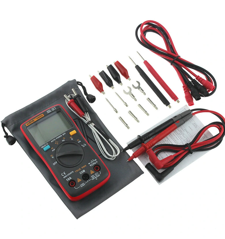 ANENG AN8002 Digital True RMS 6000 Counts Multimeter AC/DC Current Voltage Frequency Resistance Temperature Tester /