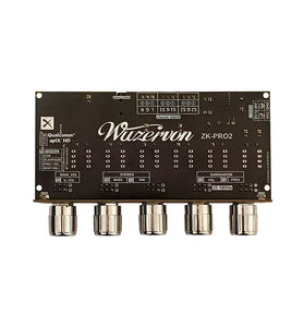 WUZERVON ZK-PRO2 Audio Tone Board Preamplifier Bluetooth 5.0 Dual Subwoofer 2.1 Channel Bass Treble Control NE5532 Voice Amplifier Decoder QCC3034+ES9023