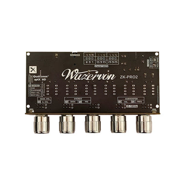 WUZERVON ZK-PRO2 Audio Tone Board Preamplifier Bluetooth 5.0 Dual Subwoofer 2.1 Channel Bass Treble Control NE5532 Voice Amplifier Decoder QCC3034+ES9023