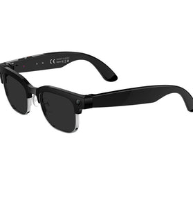 W630 AI Translation Smart Glasses with AI Camera Recognition EIS Anti-shake Capture 3D Stereo Surround Sound Dual Mic Noise Cancellation IP66 Waterproof Hands Free Recording Voice Wake-up Smart Audio Glasses