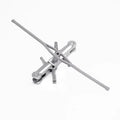 FLY WING UH1 / Bell206 V2 V3 RC Helicopter Spart Parts Metal Rotor Holder Set Upgrade Kit