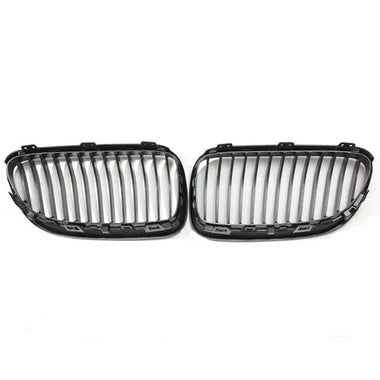 Front Kidney Grille Grills Matte Black for BMW E92 E93 3-Series LCI Face Lift 2DR