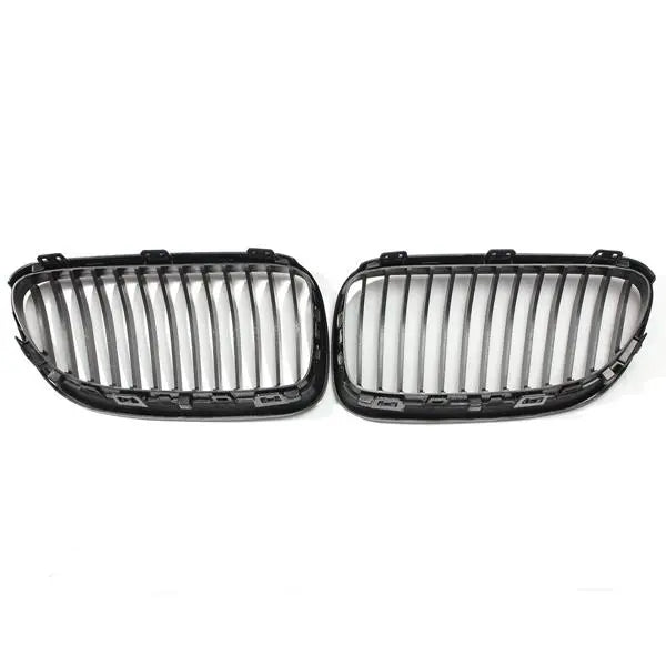 Front Kidney Grille Grills Matte Black for BMW E92 E93 3-Series LCI Face Lift 2DR