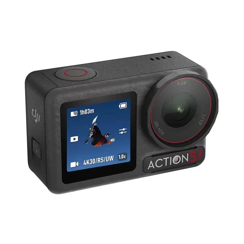 DJI Osmo Action 5 Pro Action Camera With Sensor 4 Hour Extended Battery Life 360 HorizonSteady Stabilization Dual OLED High-Brightness Touchscreens