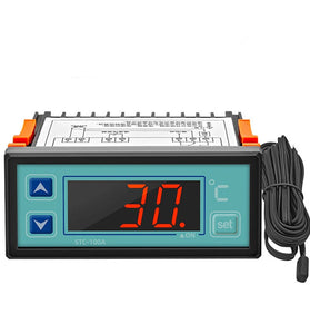 STC-100A Digital Temperature Controller AC220V Intelligent Temperature Regulator Refrigeration Heating Thermostat
