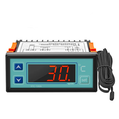 STC-100A Digital Temperature Controller AC220V Intelligent Temperature Regulator Refrigeration Heating Thermostat