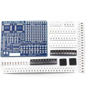 SMD Full Chip Soldered Practice Board Electronic Components SMT DIY Production Kit