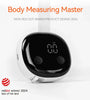 Smart Digital Measuring Tape Accurate 0.1 cm/inch LED Display Rechargeable Type-C Battery Fitness App Integration Portable Design