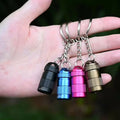 TANK007 E15 AI Outdoor Super Bright LED Flashlight Keychain Night Riding Camping Hiking Hunting & Indoor Activities Use