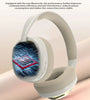 Wireless bluetooth Headset 40mm Large Driver HiFi Sound 12H Playback Soft Earmuffs Built-in Mic Support AUX TF Card Playback Portable Headphones