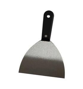 Carbon Steel Putty Knife Set 7 Sizes Flexible Drywall Scraper Kit Stainless Steel Blade Soft Grip Handle Canvas Storage Bag Rust Resistant Painting Wall Repair Tools