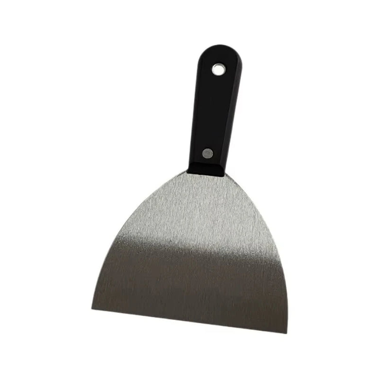 Carbon Steel Putty Knife Set 7 Sizes Flexible Drywall Scraper Kit Stainless Steel Blade Soft Grip Handle Canvas Storage Bag Rust Resistant Painting Wall Repair Tools