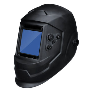 Solar Energy Automatic Dimming Welding Mask Auto Darkening Welding Helmet Big View Area 4 Sensors External Adjustment Arc Tig Mig DIN5-DIN13