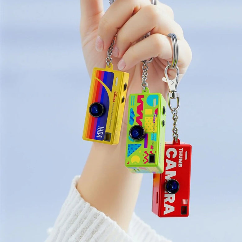G62 1080P HD Mini Thumb Camera with 0.96-inch Screen Flip Screen Keych ...