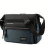 Waterproof Nylon Men Crossbody Bag Large Capacity Multiple Pockets Zipper Shoulder Bag Fashion Casual Outdoor Travel Messenger Bag