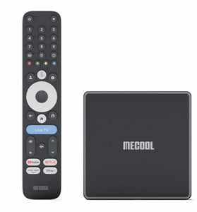 MECOOL MEon1 4K GTV S905X5M Android 14 TV Box 2GB 32GB WiFi6 Bluetooth 5.2 4K HDR Dolby Atmos Google Assistant Streaming Media Player
