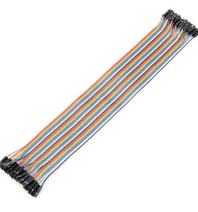 120pcs 30cm Female To Female Breadboard Wires Jumper Cable Dupont Wire